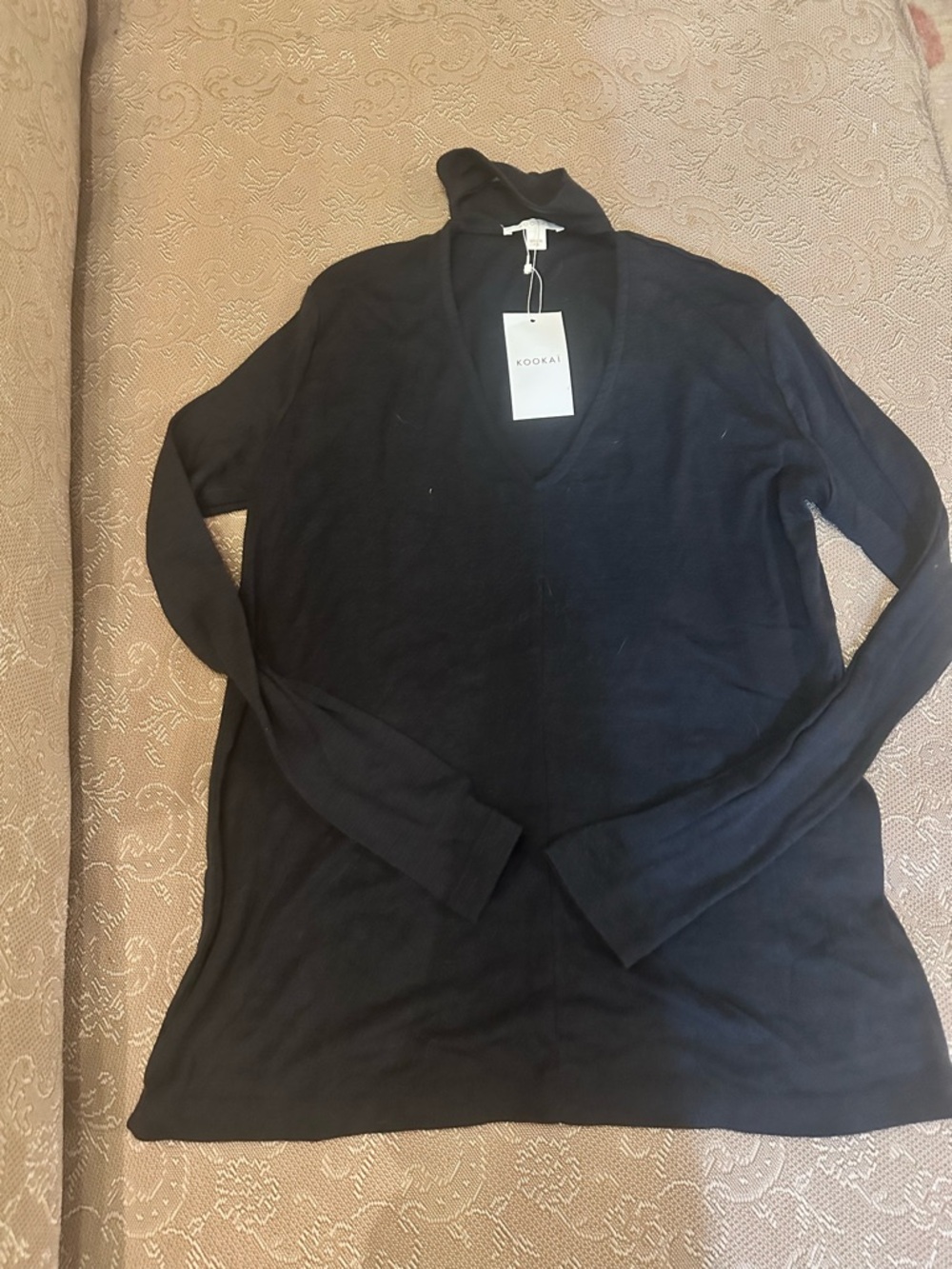 Kookai Midnight Monarch Top - Black